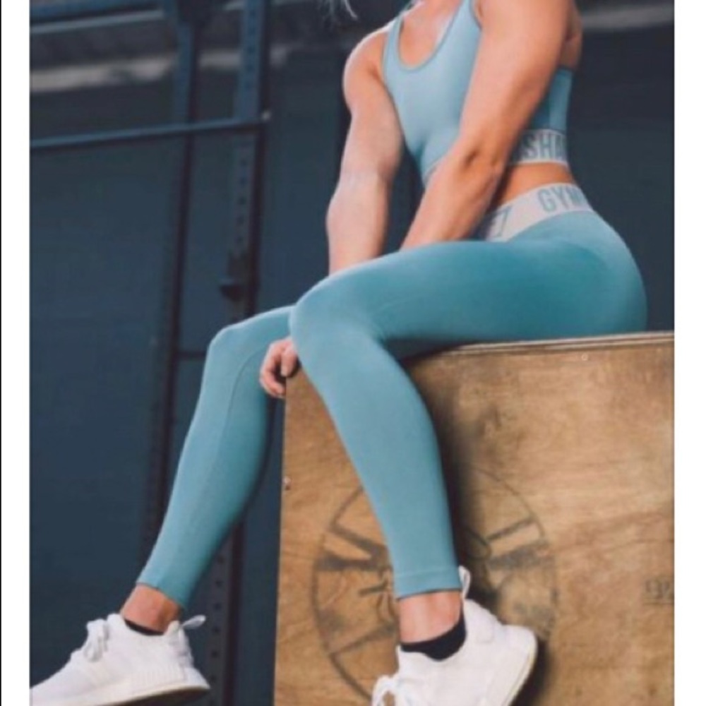 Blue Gymshark Fit Leggings M - Picture 2 of 3